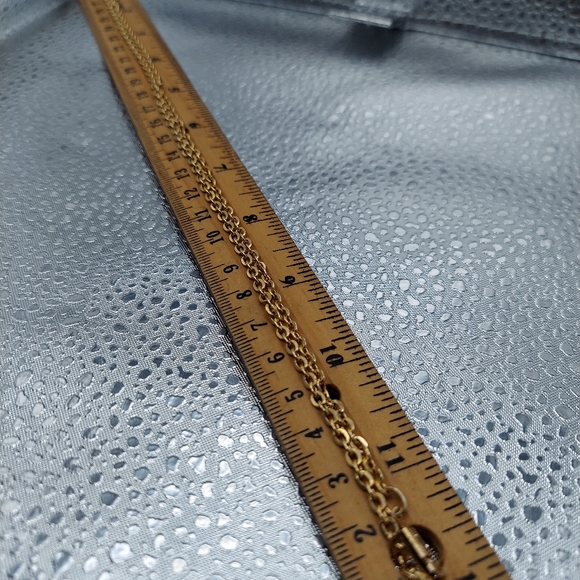 Vintage Germany made Lightweight Goldtone 24" Chain. VGC & Attractive. - Picture 4 of 12